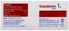 Granistrom 1Mg Tablet 10 Granistrom 1Mg Tablet 10